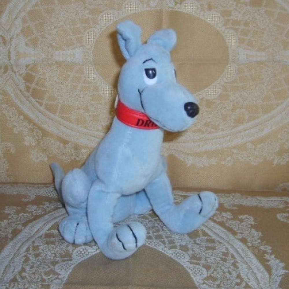 Cute Bean Bag Dog Droopy 8" Tall Lucky Dog